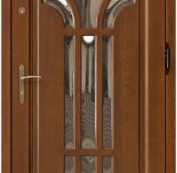 Drzwi zewnętrzne drewniane lub drewnopodobne